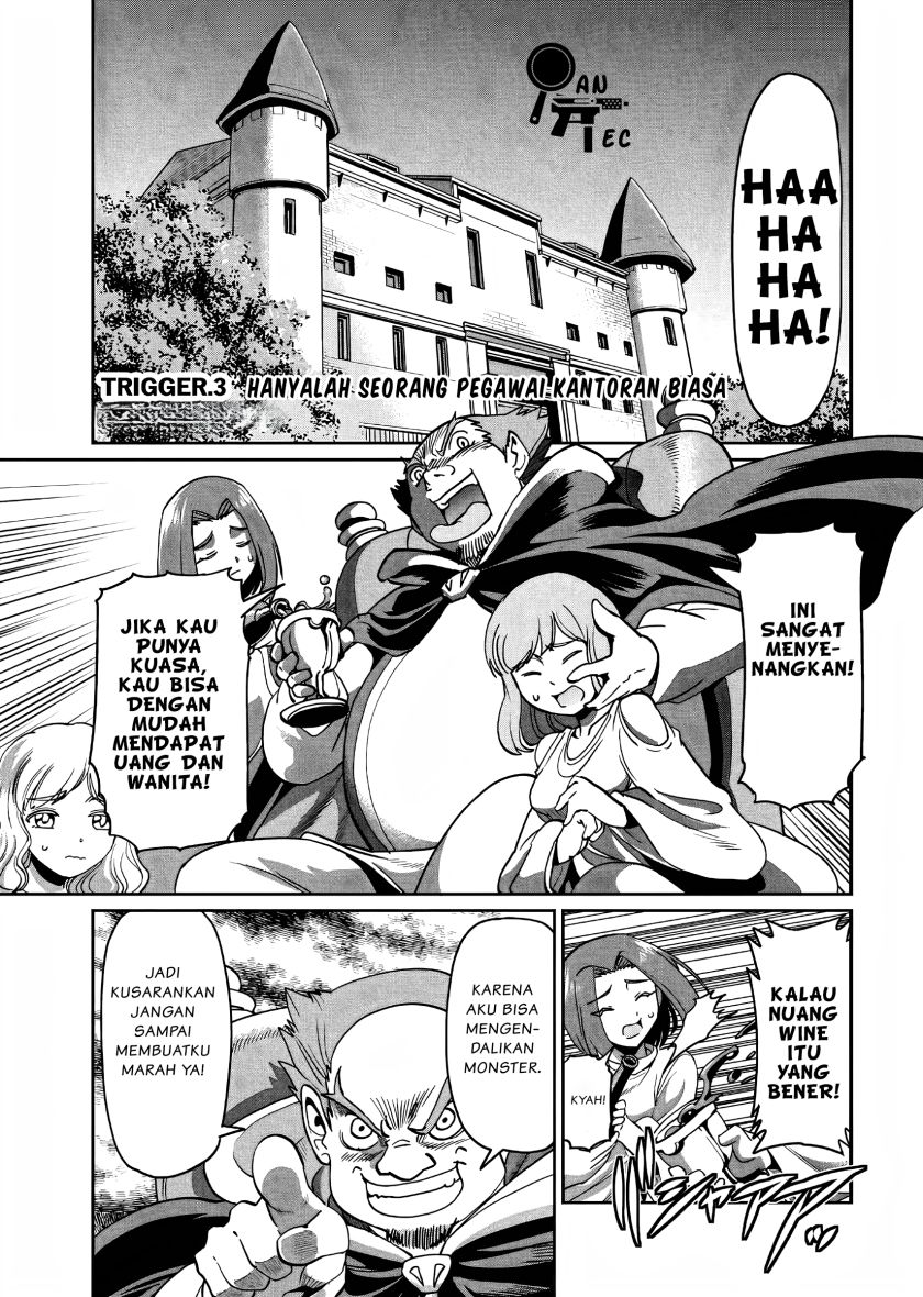 Isekai Shoukan Oji-san no Juumusou Life – Sabage Suki Salaryman wa Kaisha Owari ni Isekai e Chokki suru Chapter 3