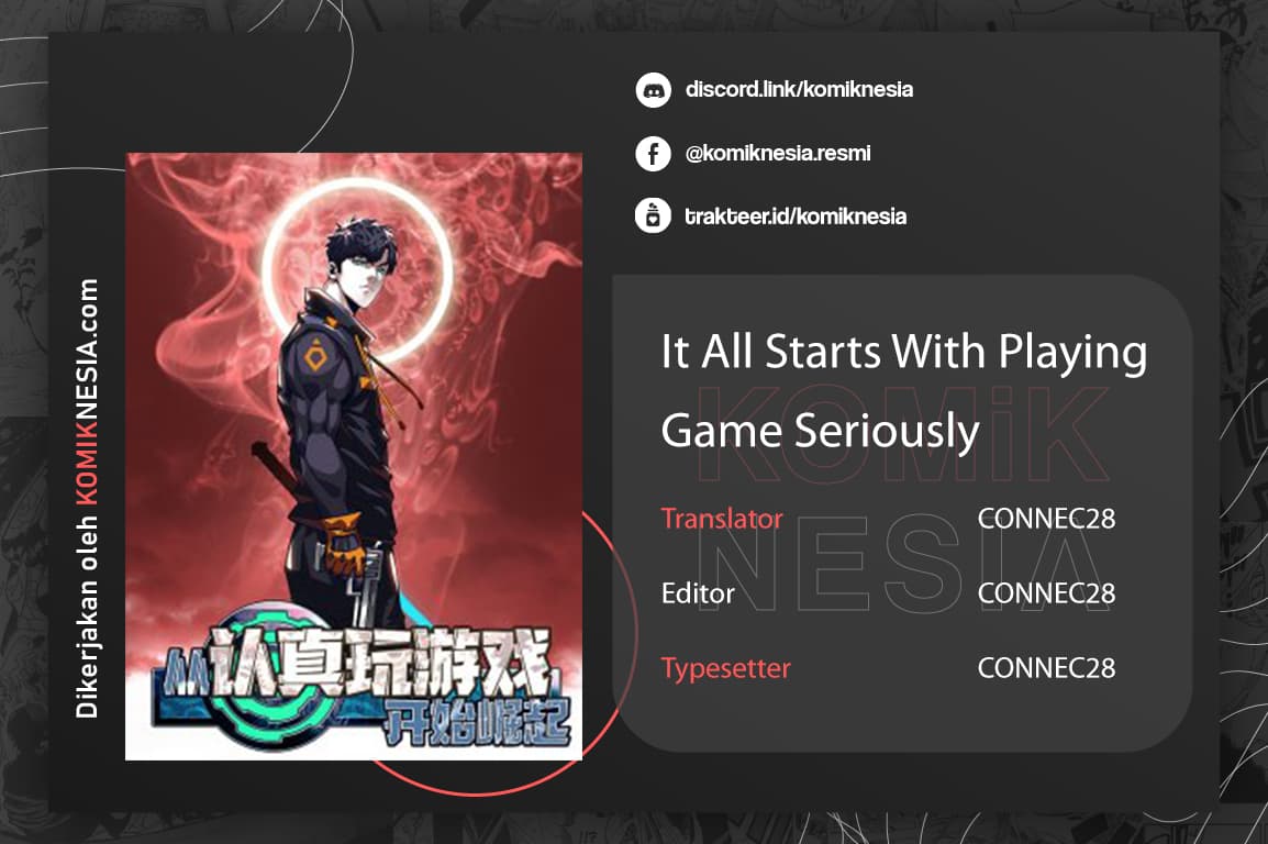 It All Starts with Playing Game Seriously