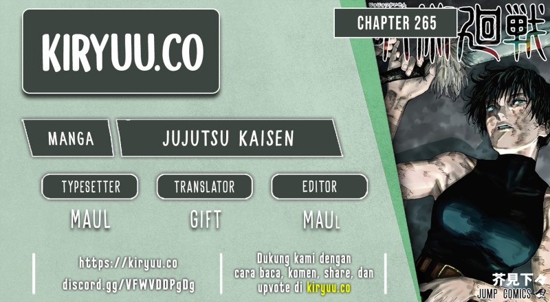 Jujutsu Kaisen Chapter 265