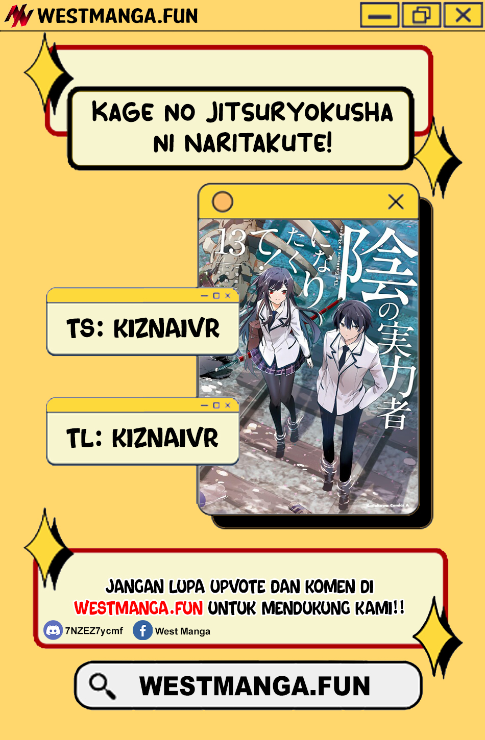 Kage no Jitsuryokusha ni Naritakute Chapter 69