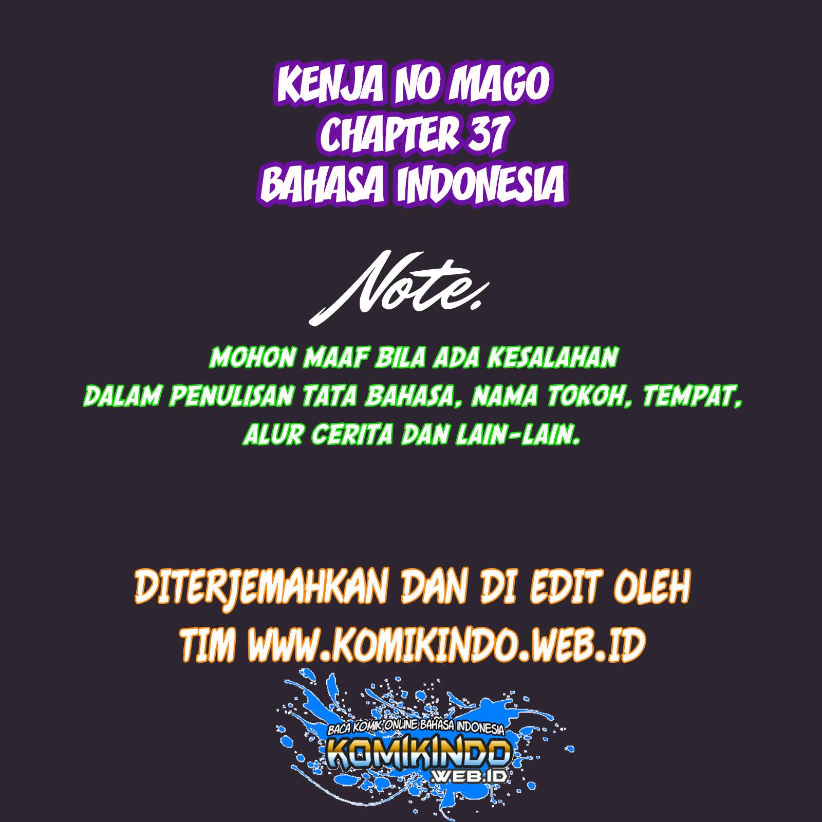 Kenja no Mago
