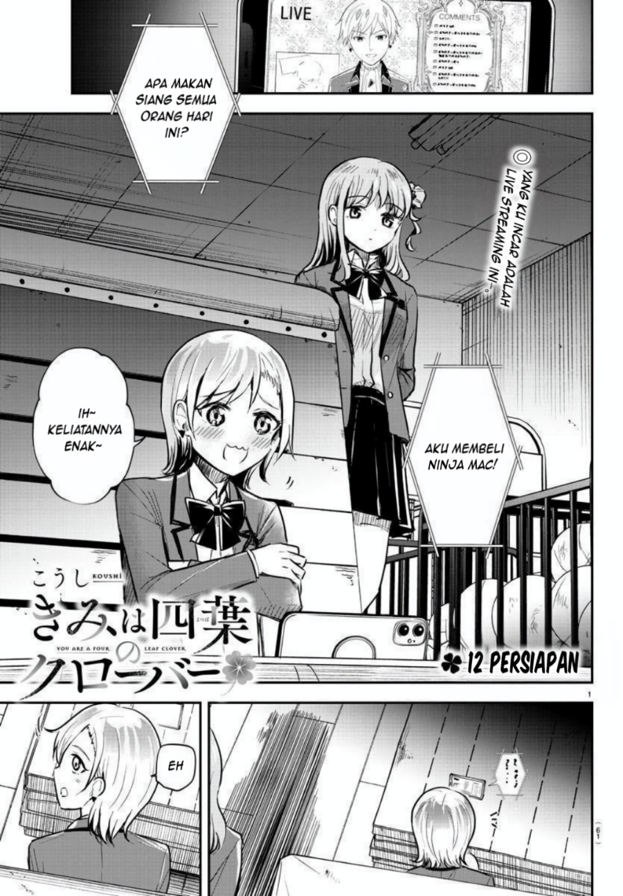 Kimi wa Yotsuba no Clover Chapter 12