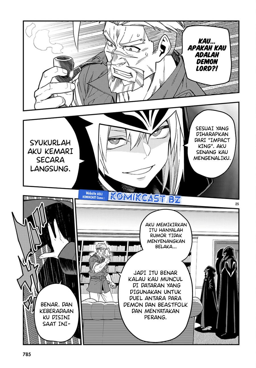 Konjiki no Moji Tsukai Chapter 110