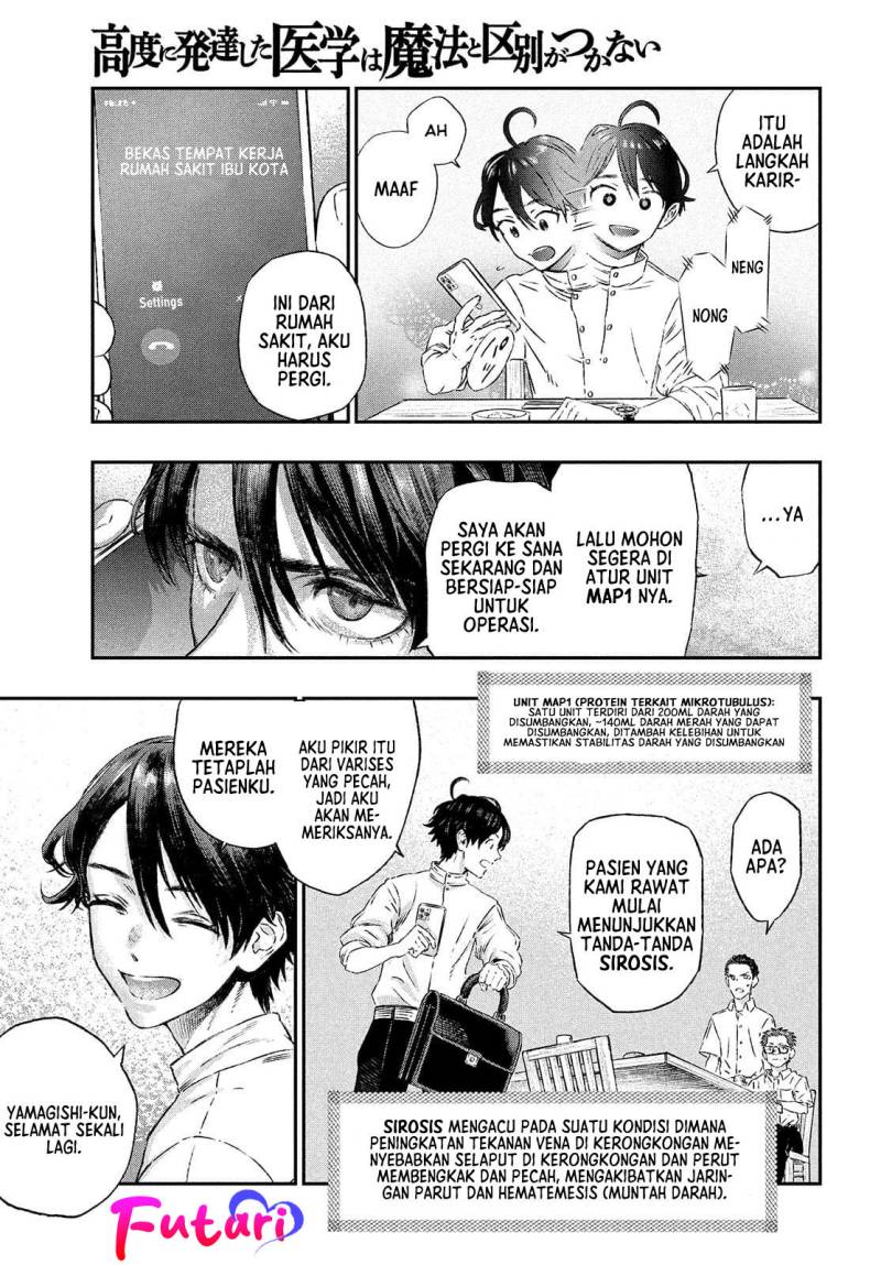 Koudou ni Hattatsu Shita Igaku wa Mahou to Kubetsu ga Tsukanai