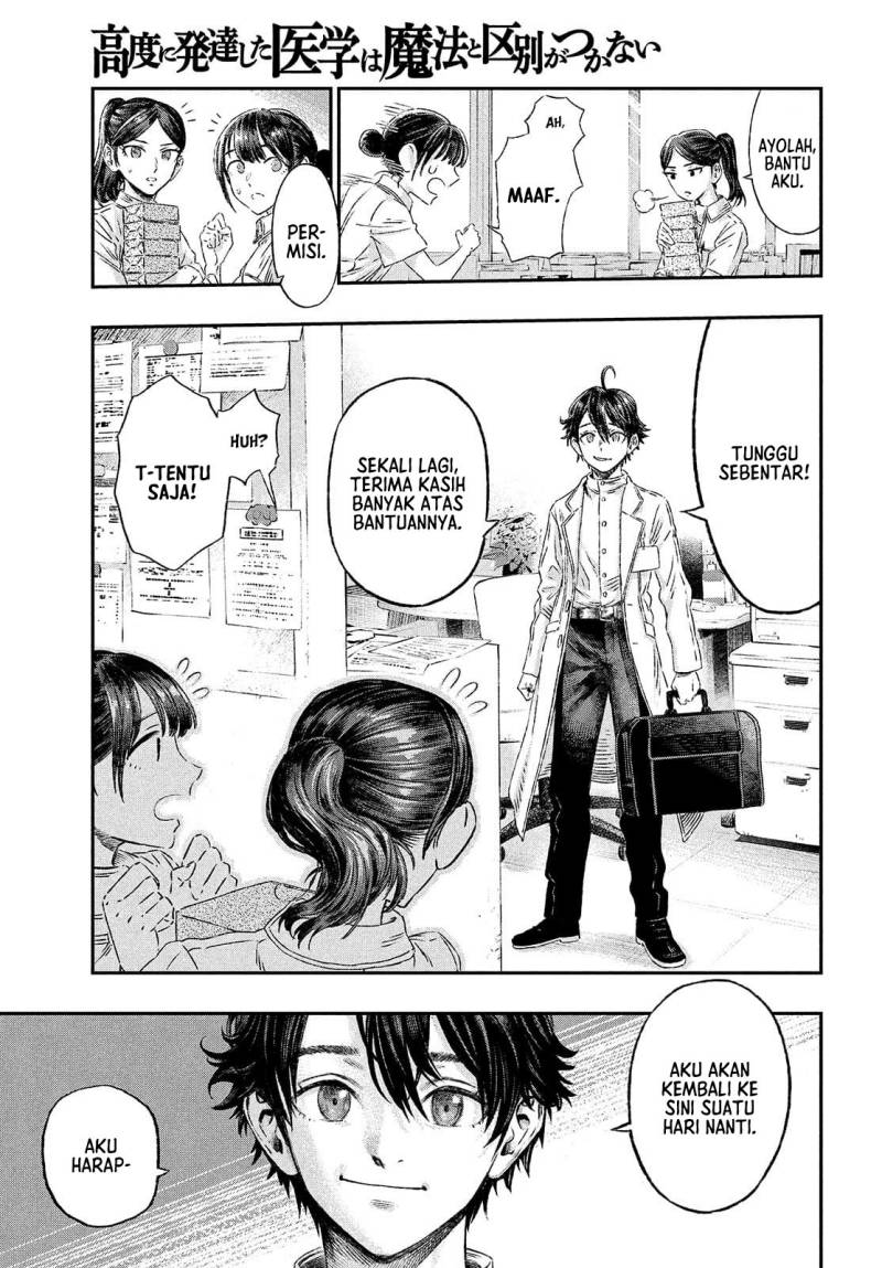 Koudou ni Hattatsu Shita Igaku wa Mahou to Kubetsu ga Tsukanai