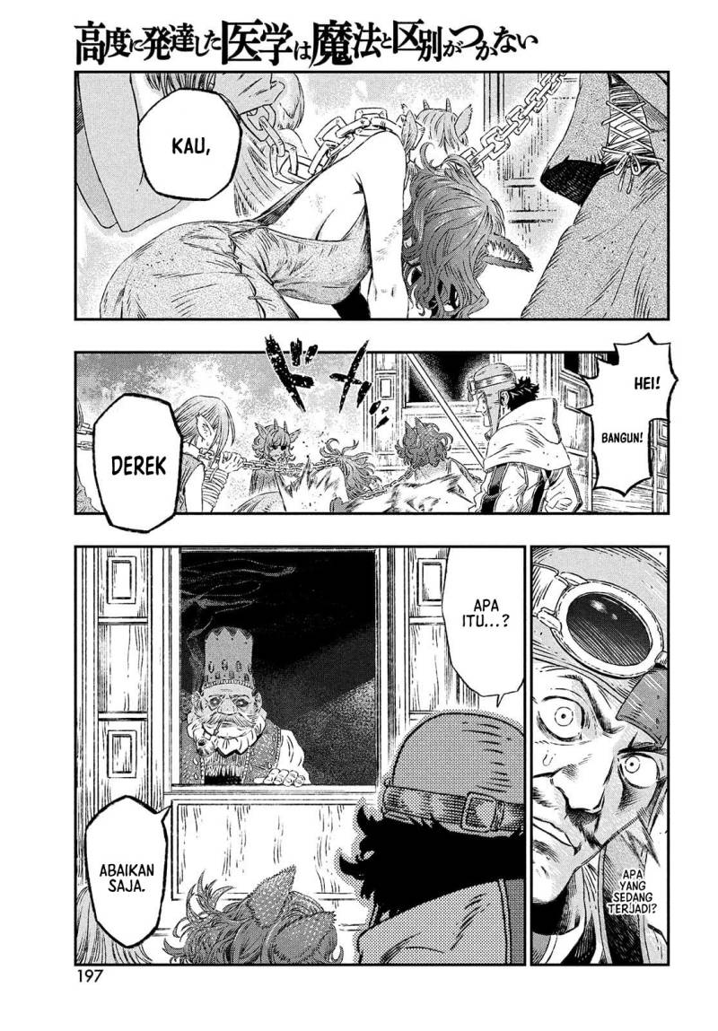 Koudou ni Hattatsu Shita Igaku wa Mahou to Kubetsu ga Tsukanai