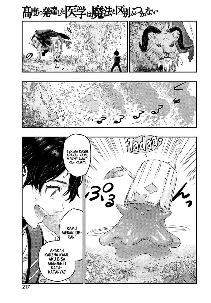 Koudou ni Hattatsu Shita Igaku wa Mahou to Kubetsu ga Tsukanai