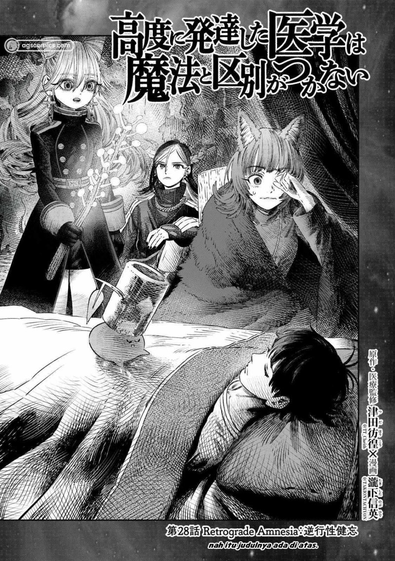 Koudou ni Hattatsu Shita Igaku wa Mahou to Kubetsu ga Tsukanai