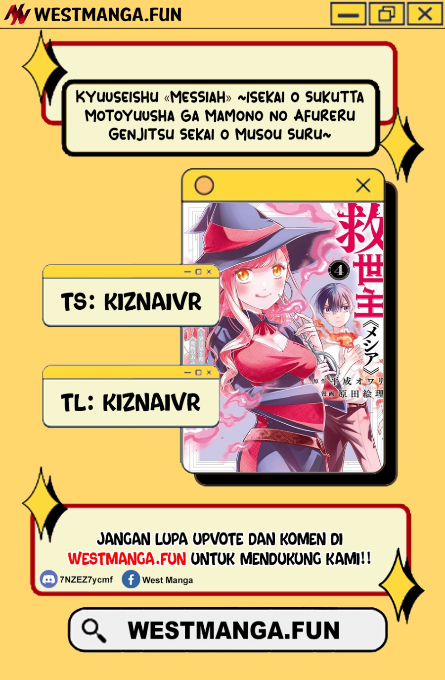 Kyuuseishu (MESHIA) ~Isekai wo Sukutta Moto Yuusha ga Mamono no Afureru Genjitsu Sekai wo Musou suru~
