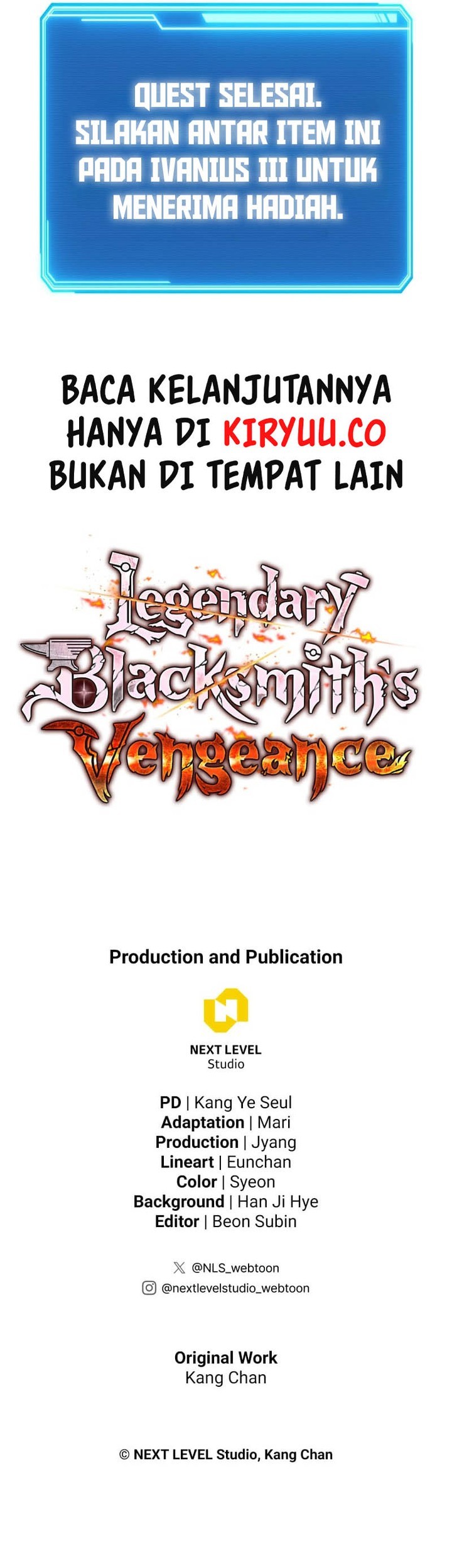 Legendary Blacksmith’s Vengeance