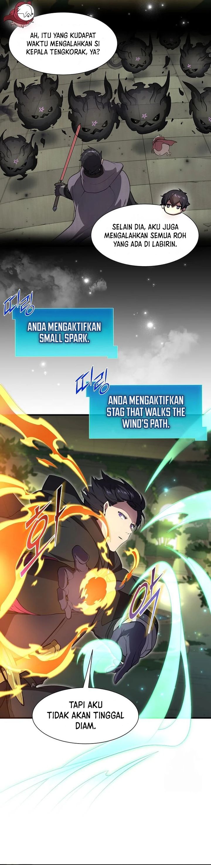 Leveling Up with Skills (Skill Master Levels Up)