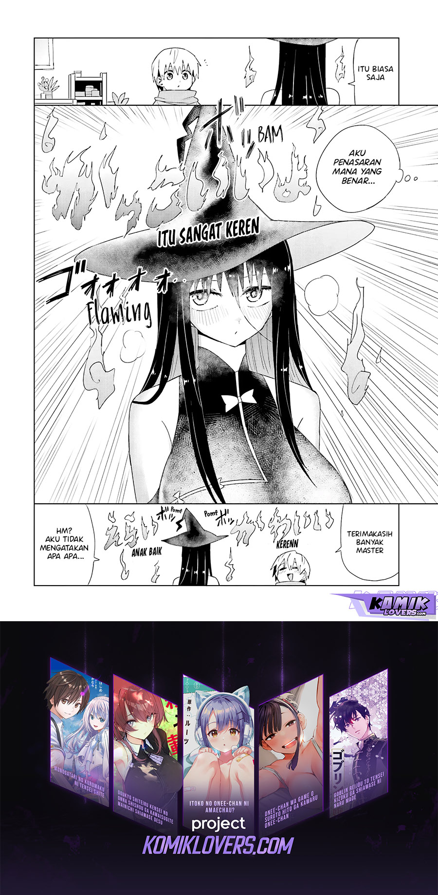 Mahou to Boku to Dekkai Shishou Chapter 9