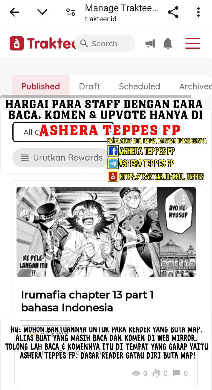 Mairimashita! Iruma-kun: If Episode of Mafia