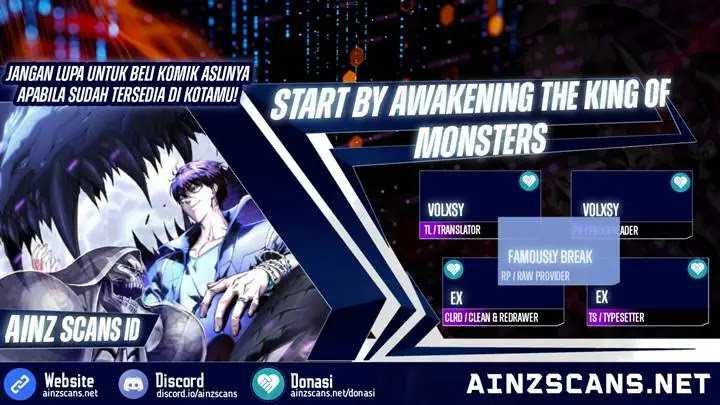 Martial Evolution: Start by Awakening the King of Monsters