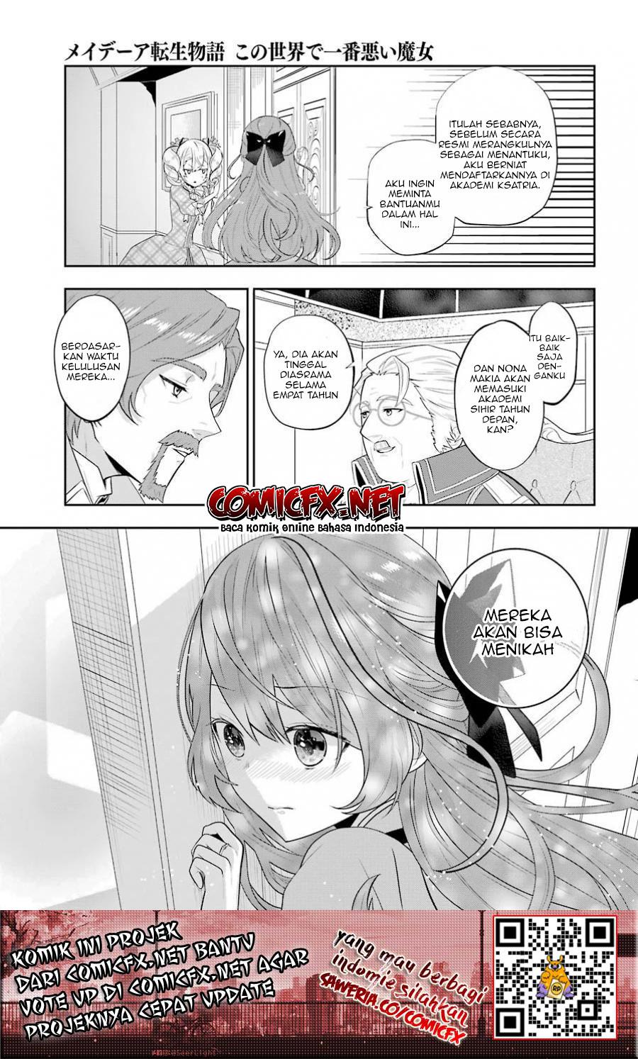 Maydare Tensei Monogatari: Kono Sekai de Ichiban Warui Majo Chapter 3