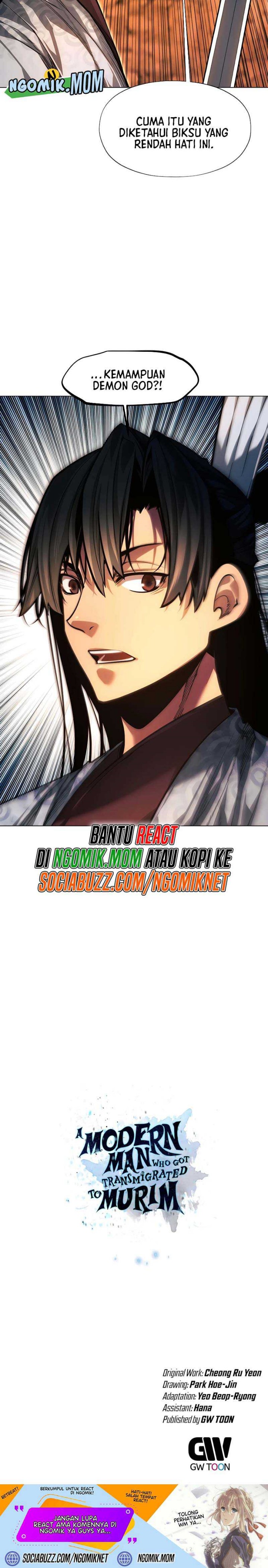 Modern Man Who Fall Into Murim