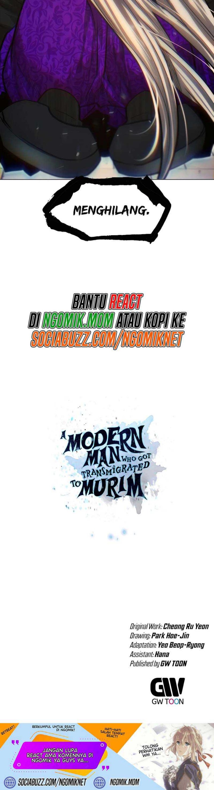 Modern Man Who Fall Into Murim