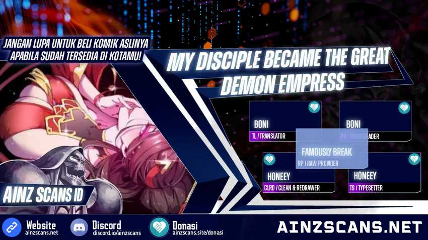 My Disciple Became The Great Demon Empress?! Chapter 31