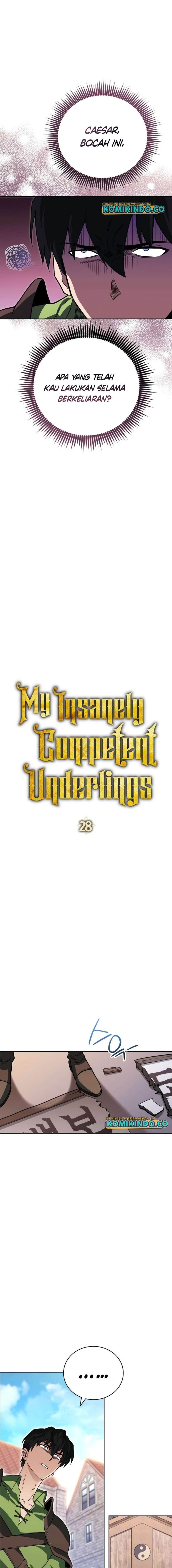 My Insanely Competent Underlings