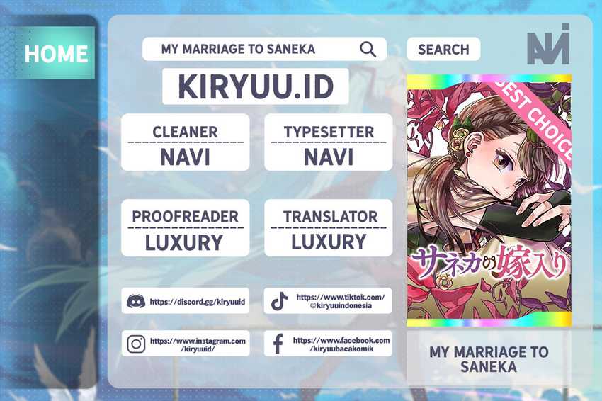 My Marriage to Saneka