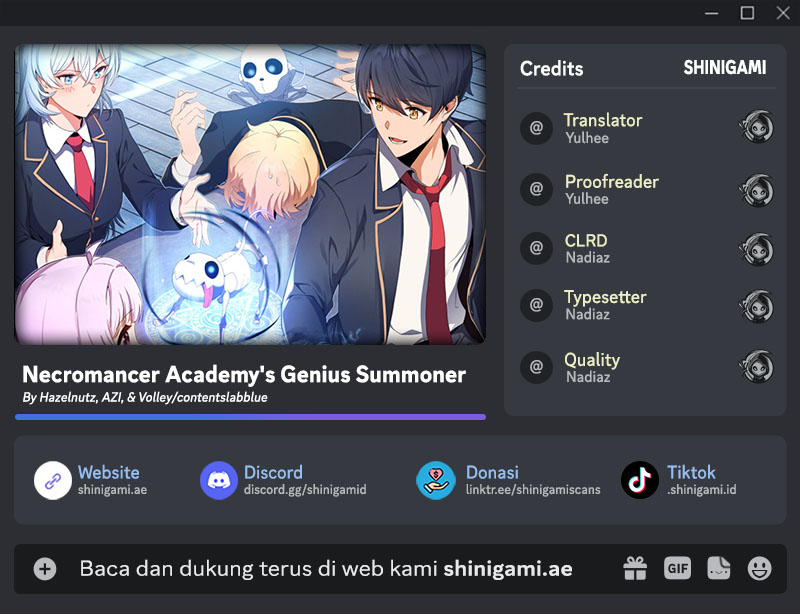 Necromancer Academy’s Genius Summoner Chapter 95