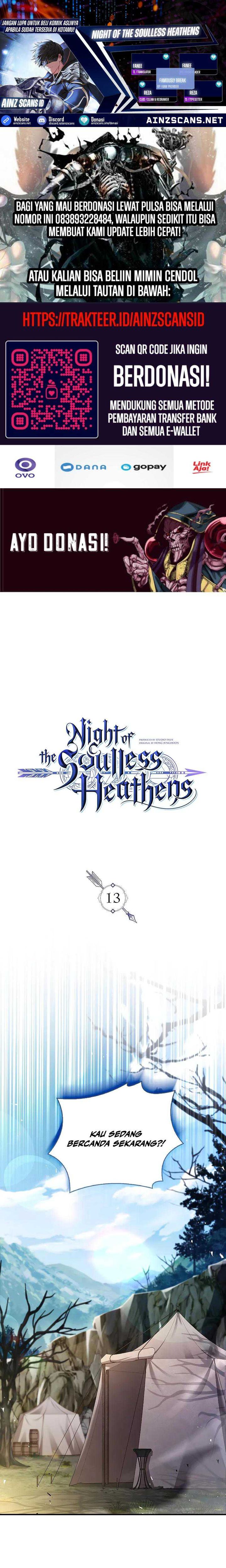 Night of the Soulless Heathens Chapter 13