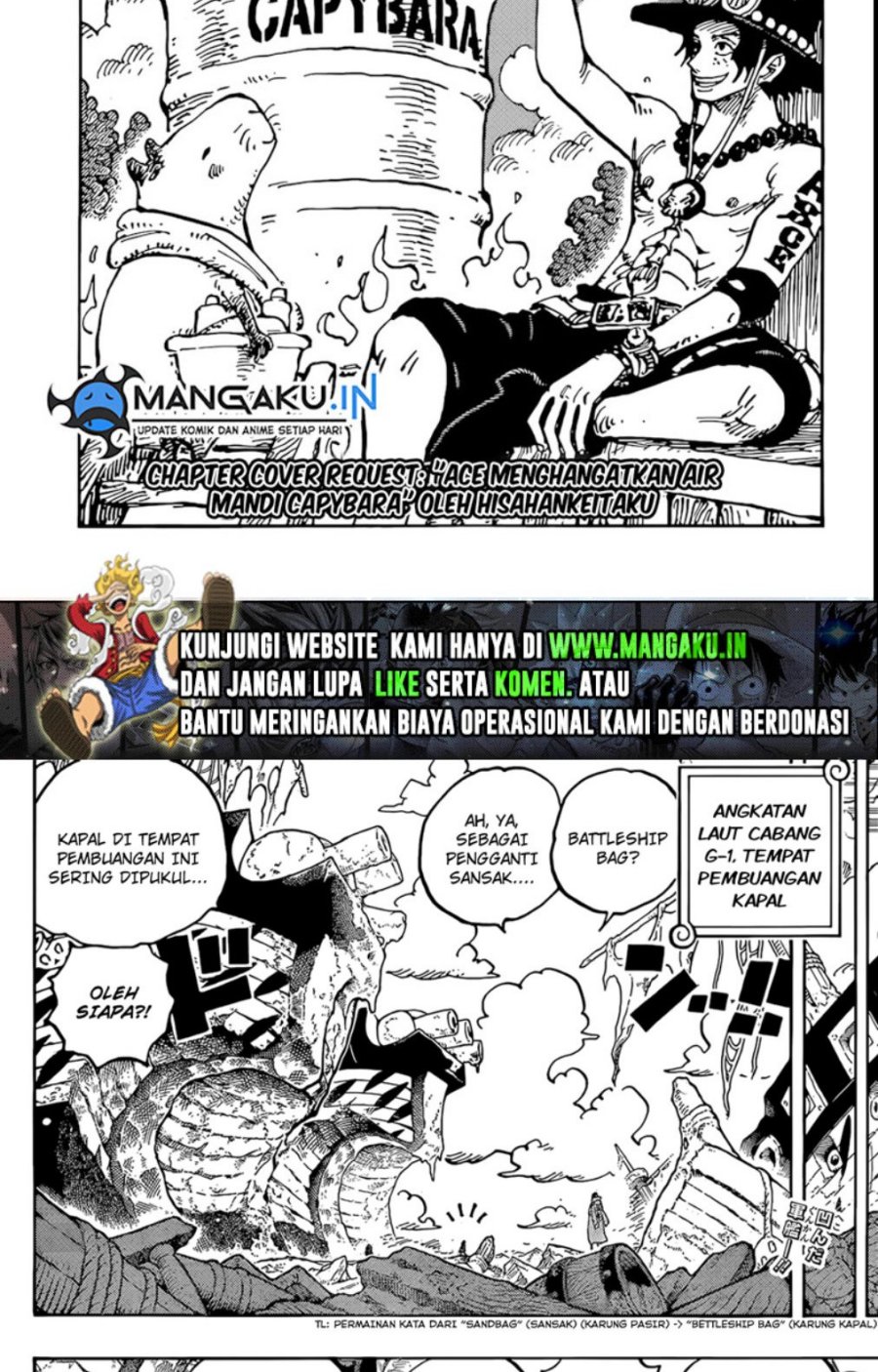 One Piece Chapter 1087