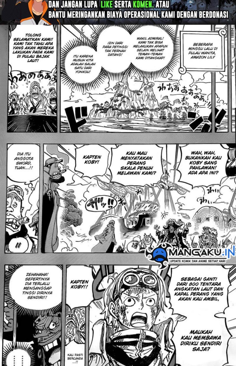 One Piece Chapter 1088