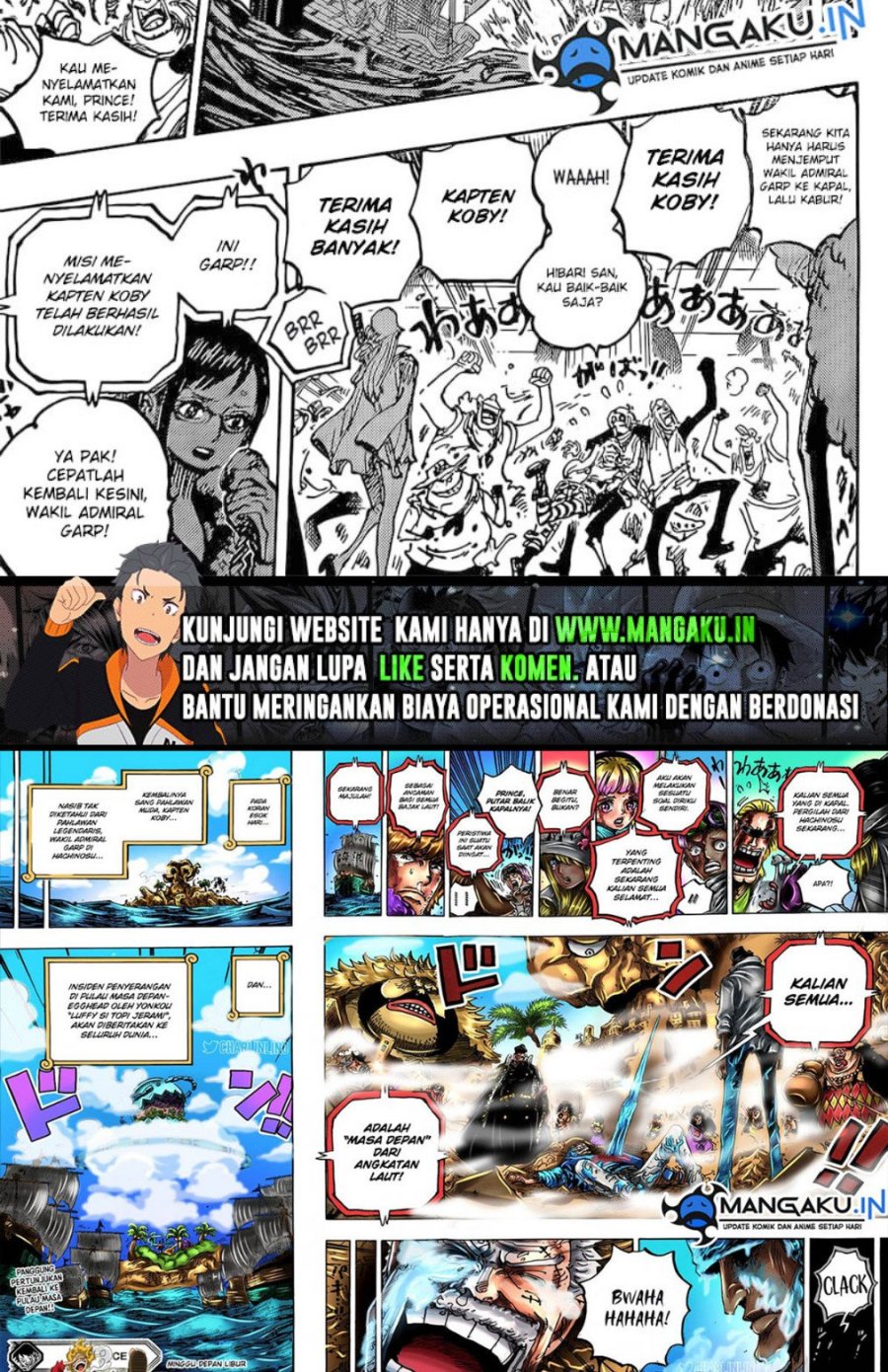 One Piece Chapter 1088