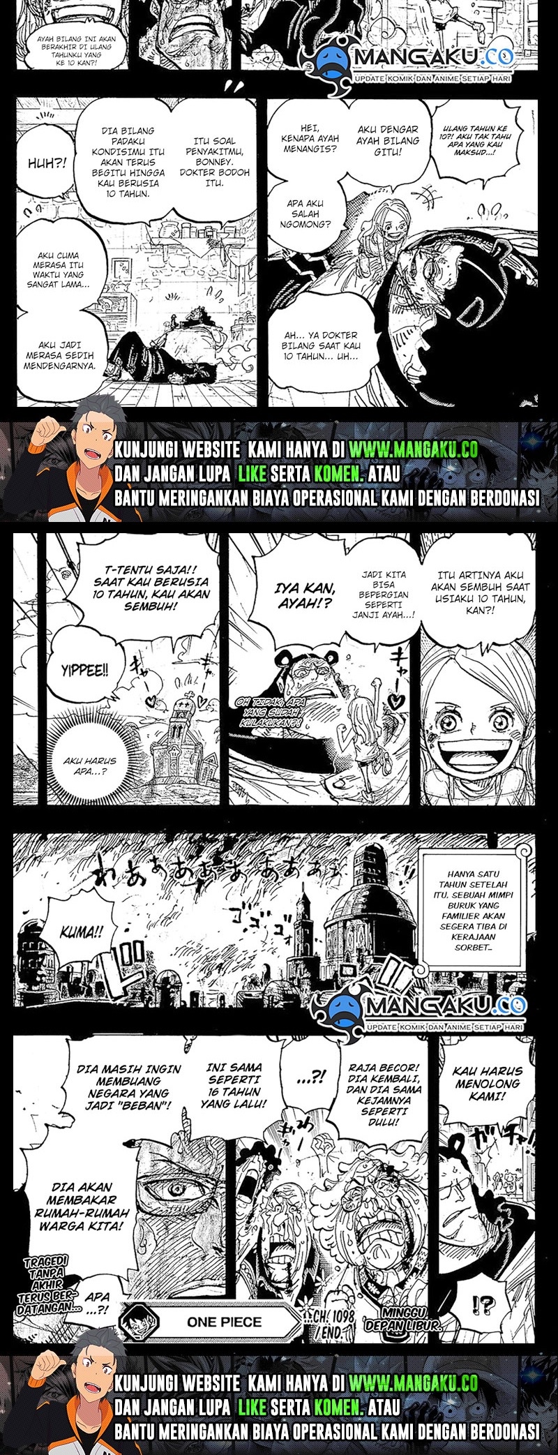 One Piece Chapter 1098