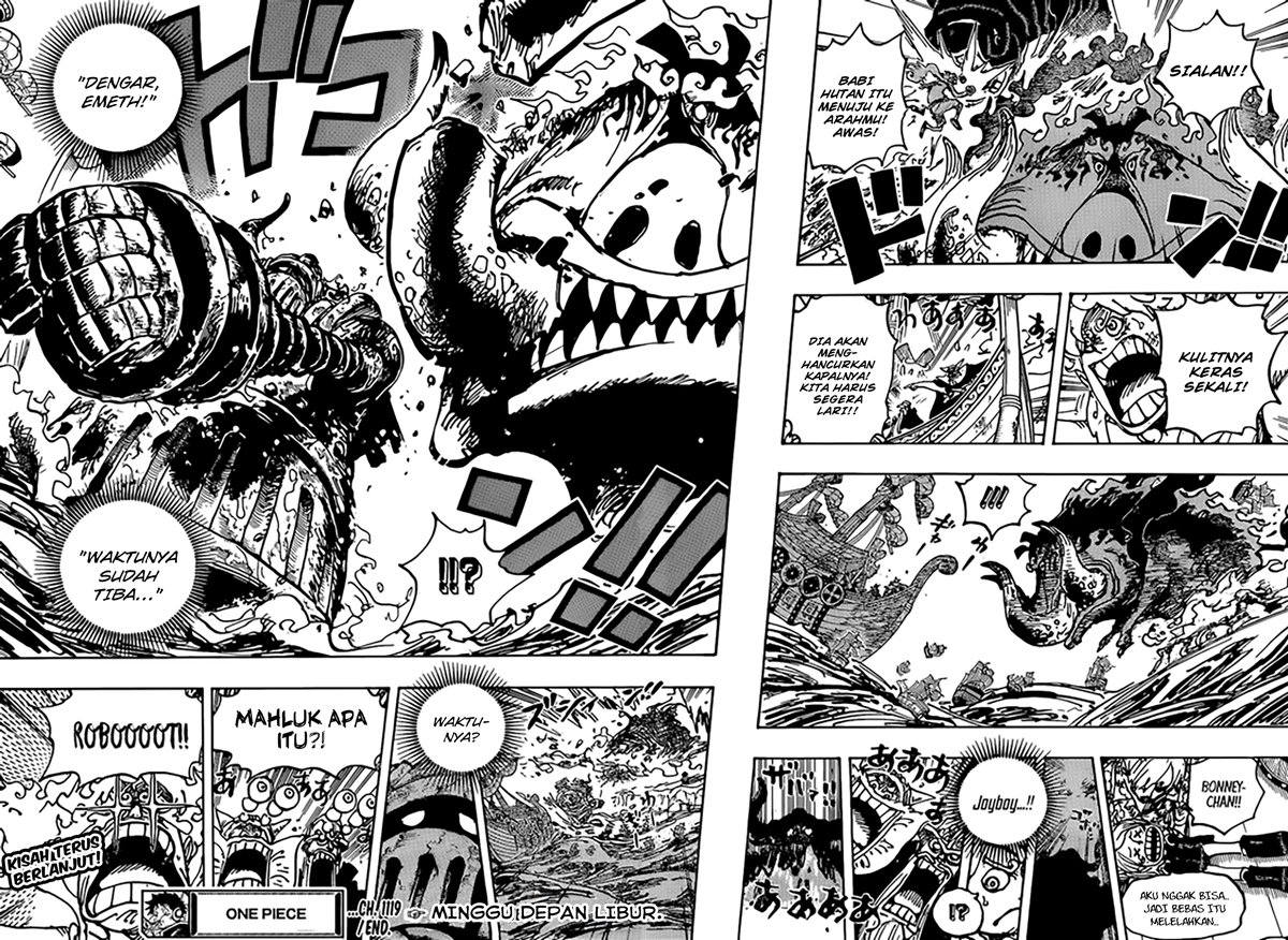 One Piece Chapter 1119