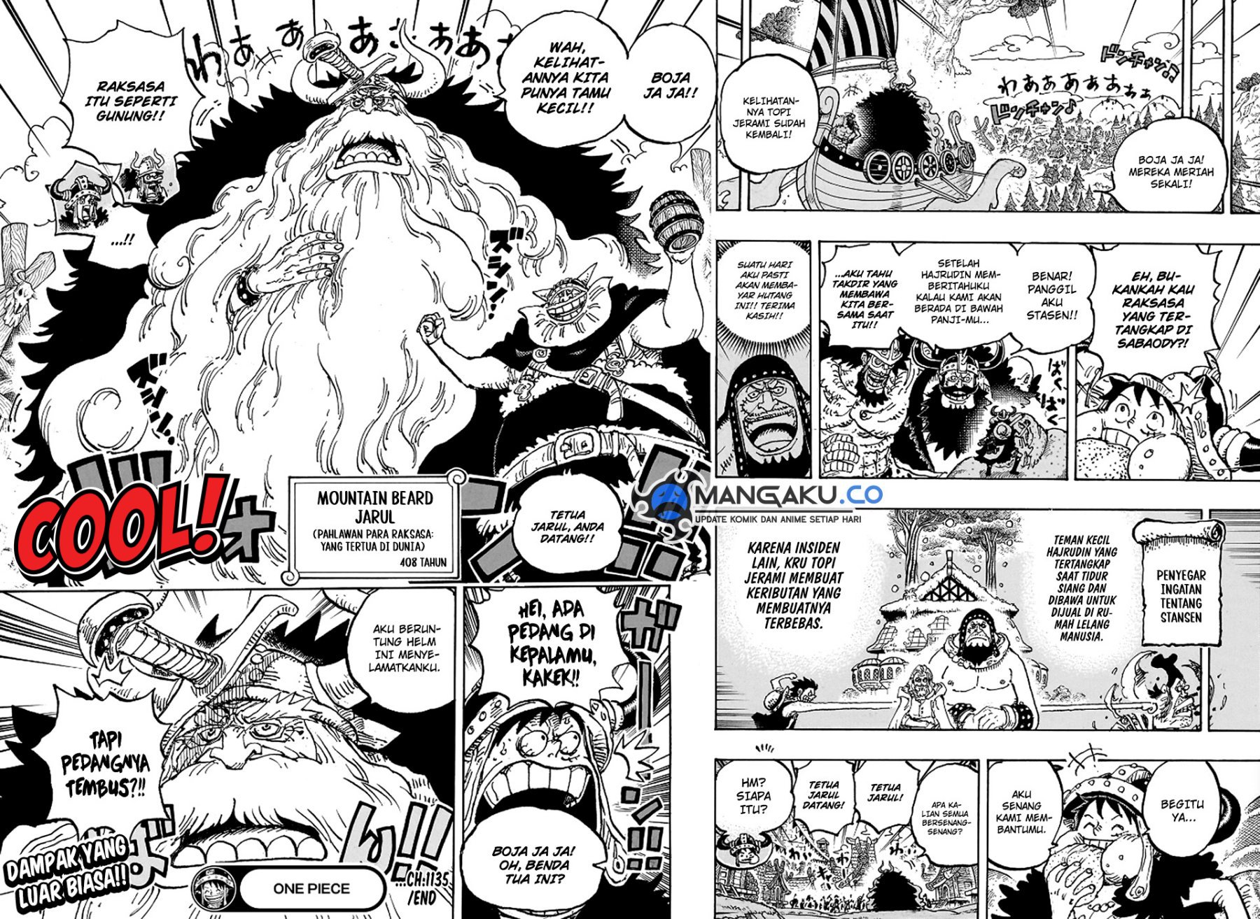 One Piece Chapter 1135