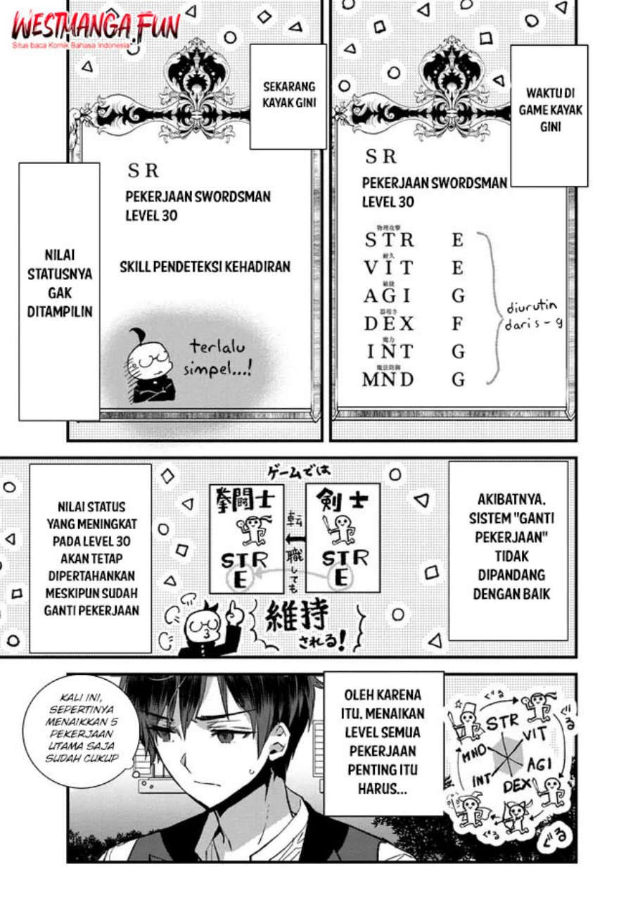 Ore, Yuusha janai desu kara. – VR Sekai no Chouten ni Kunrin Seshi Otoko. Tenseishi, Level 1 no Mushoku kara Restart suru