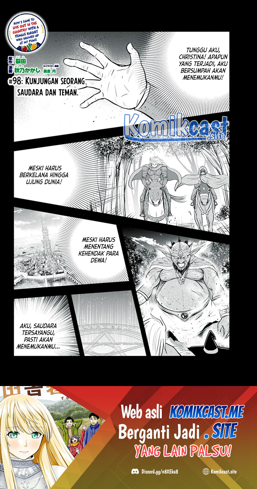 Orenchi ni Kita Onna Kishi to: Inakagurashi suru Koto ni Natta Ken