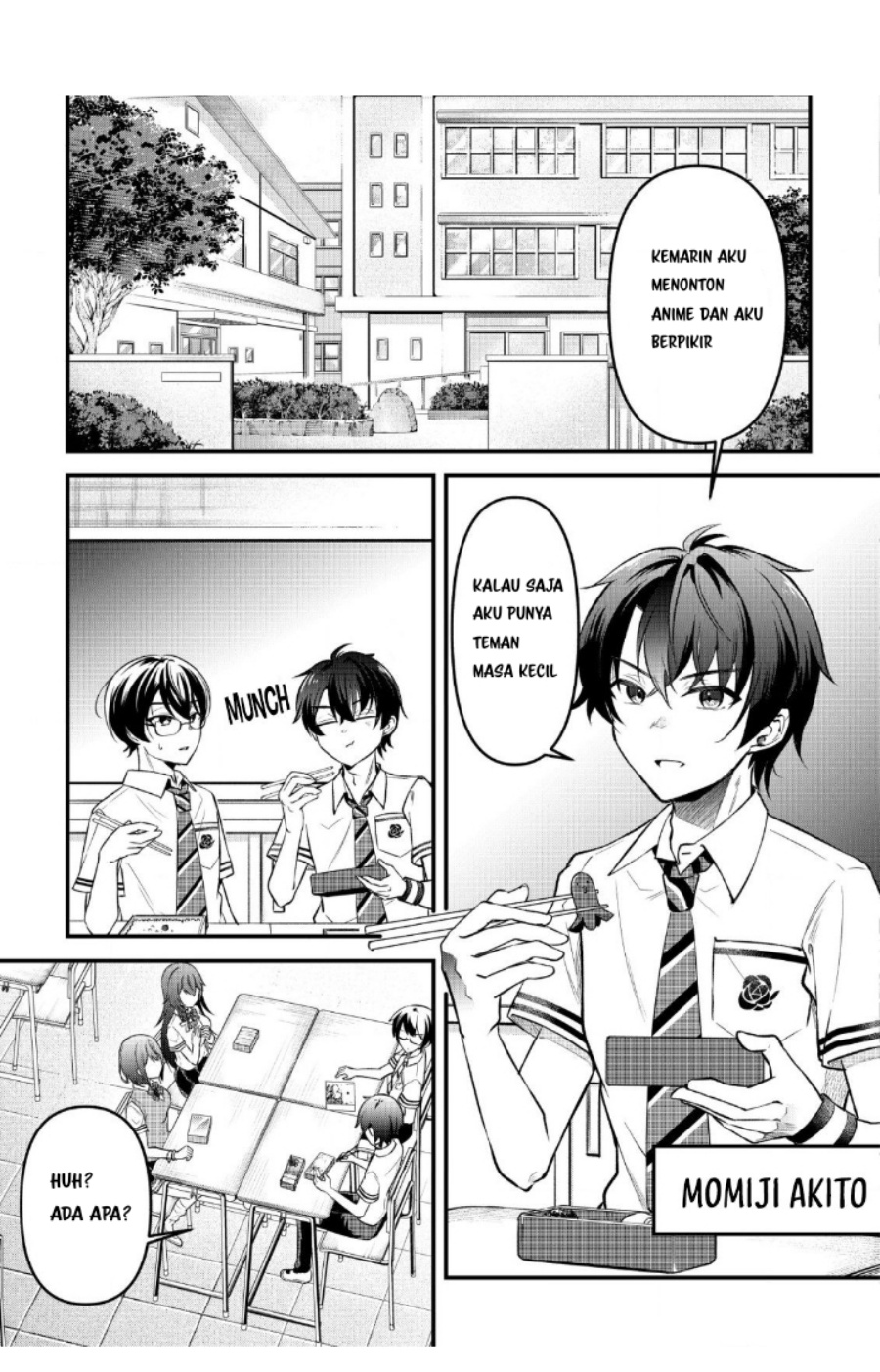 “Osananajimi ga Hoshii” to Tsubuyaitara Yoku Issho ni Asobu Onna Tomodachi no Yousu ga Hen ni Nattanda ga Chapter 1