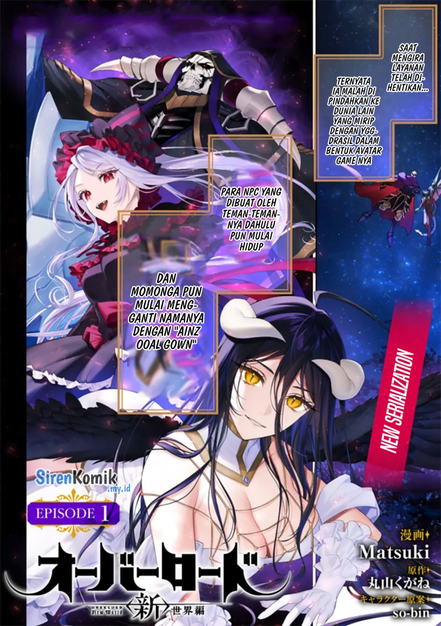 Overlord New World Chapter 1