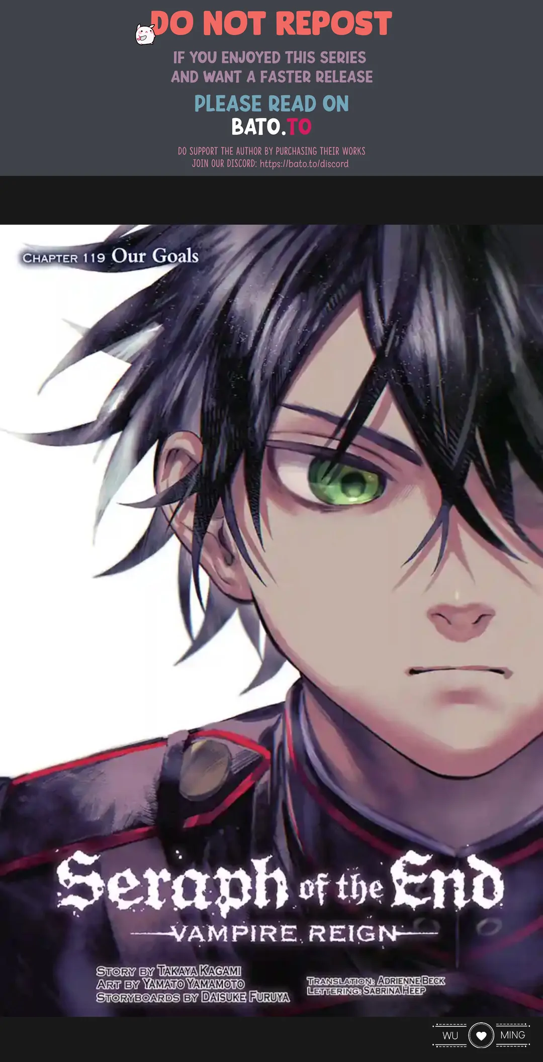 Owari no Seraph Chapter 119