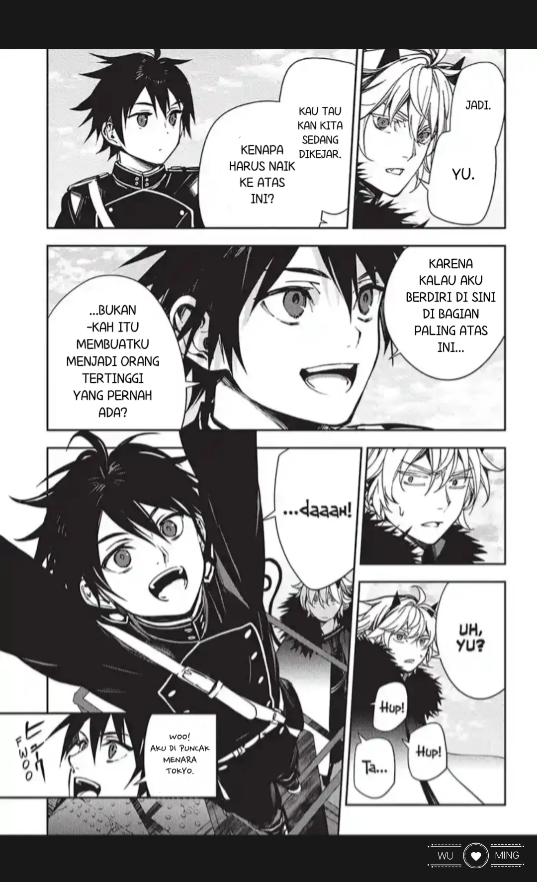 Owari no Seraph Chapter 119