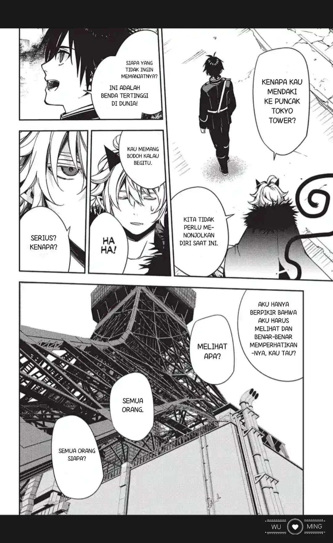 Owari no Seraph Chapter 119