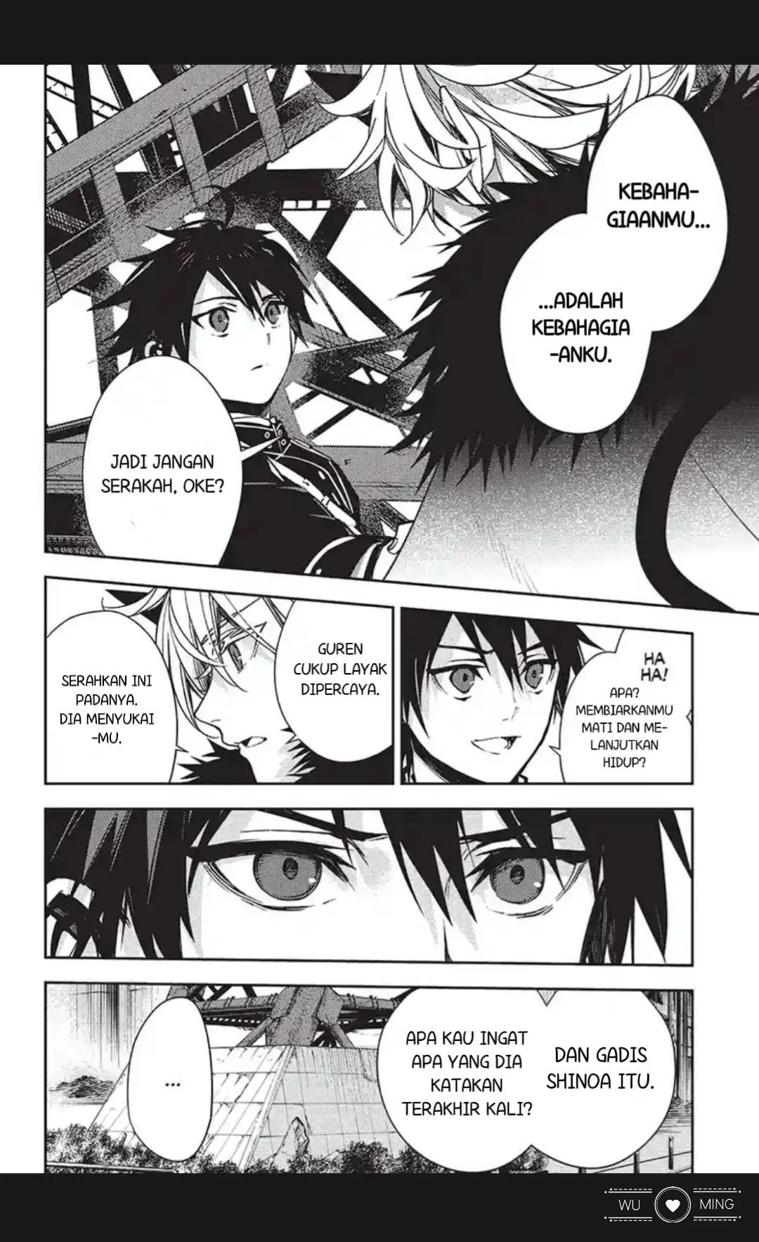 Owari no Seraph Chapter 119