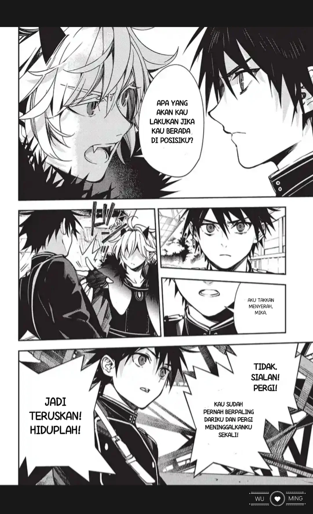 Owari no Seraph Chapter 119