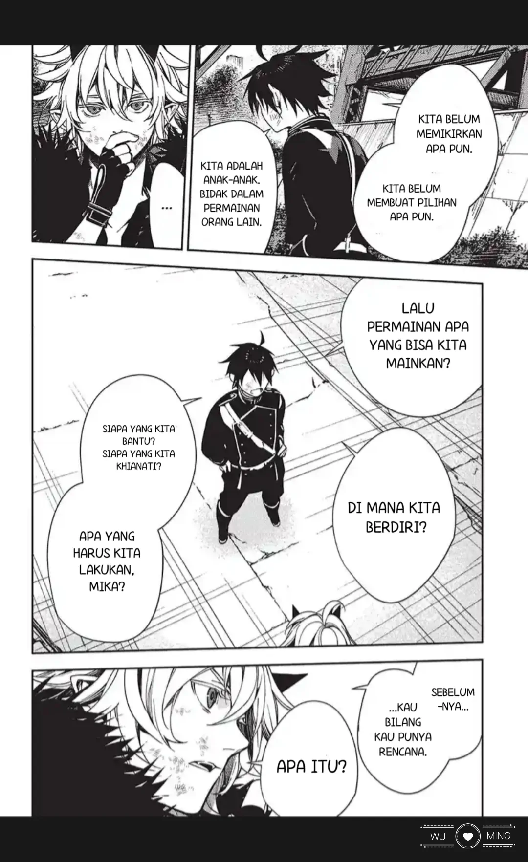 Owari no Seraph Chapter 119