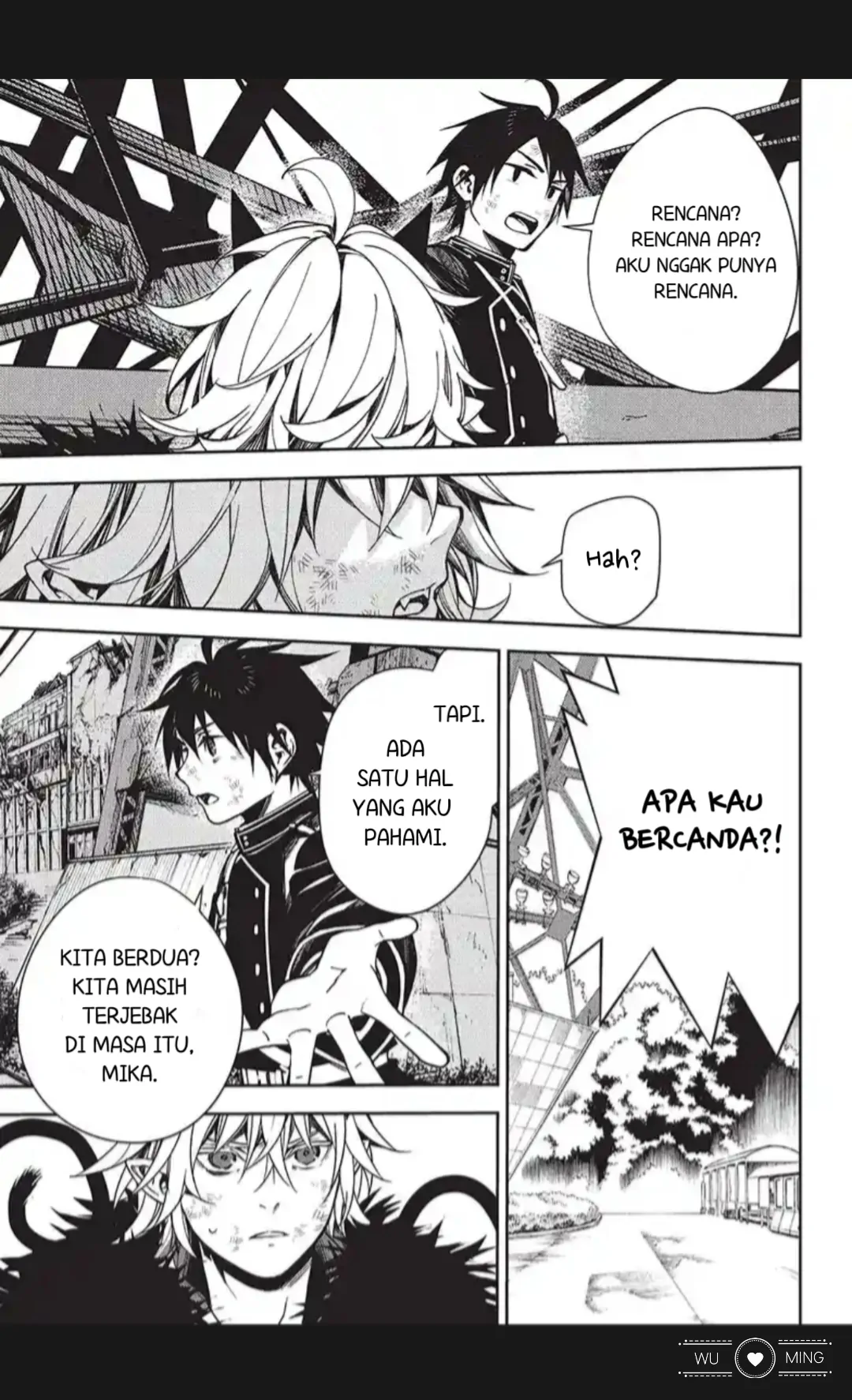 Owari no Seraph Chapter 119