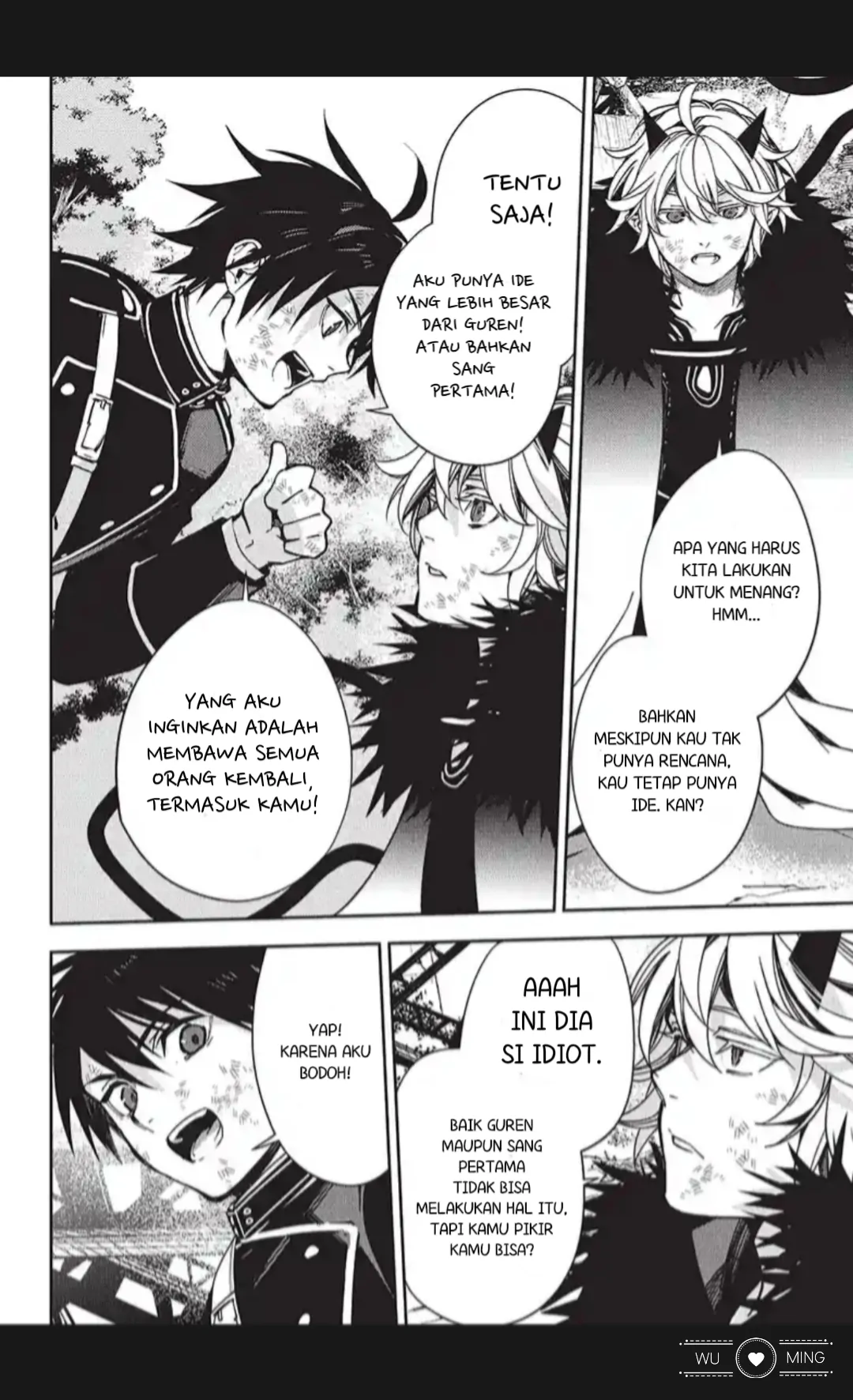 Owari no Seraph Chapter 119