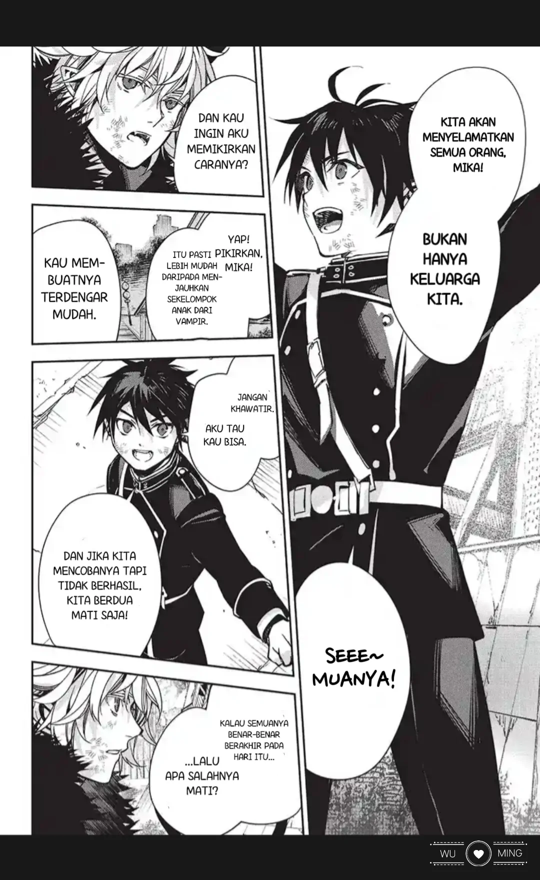 Owari no Seraph Chapter 119