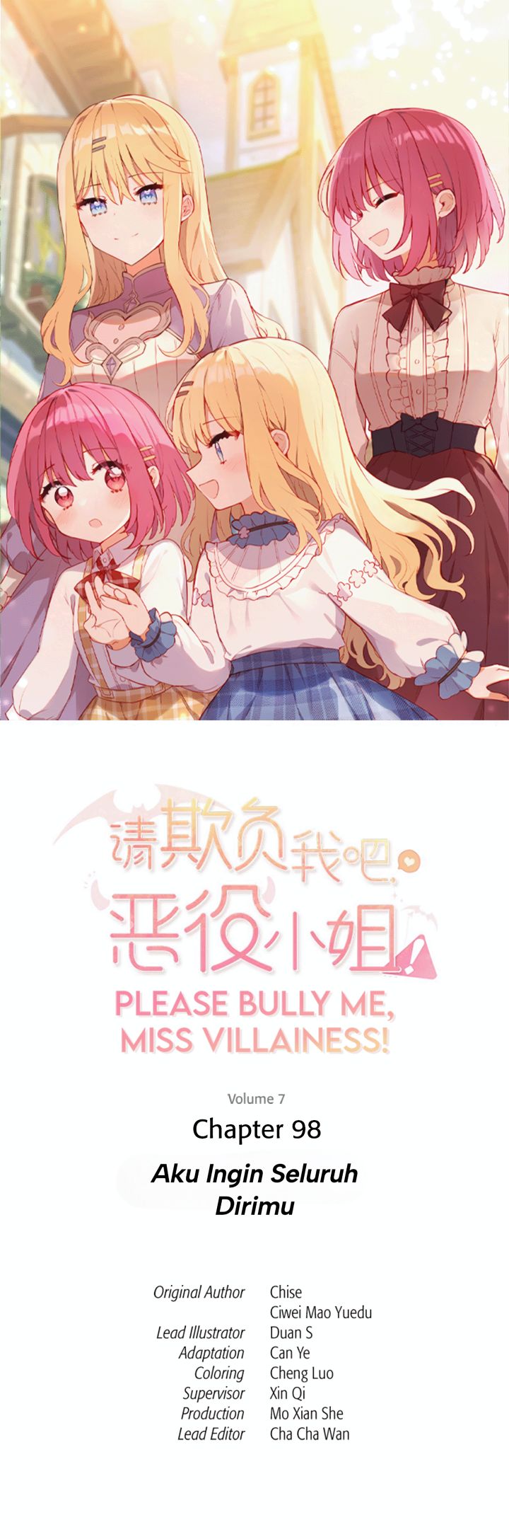 Please Bully Me, Miss Villainess!