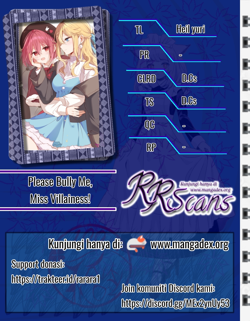 Please Bully Me, Miss Villainess!