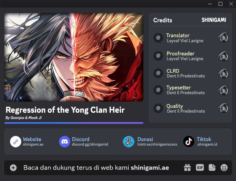 Regression Of The Yong Clan Heir
