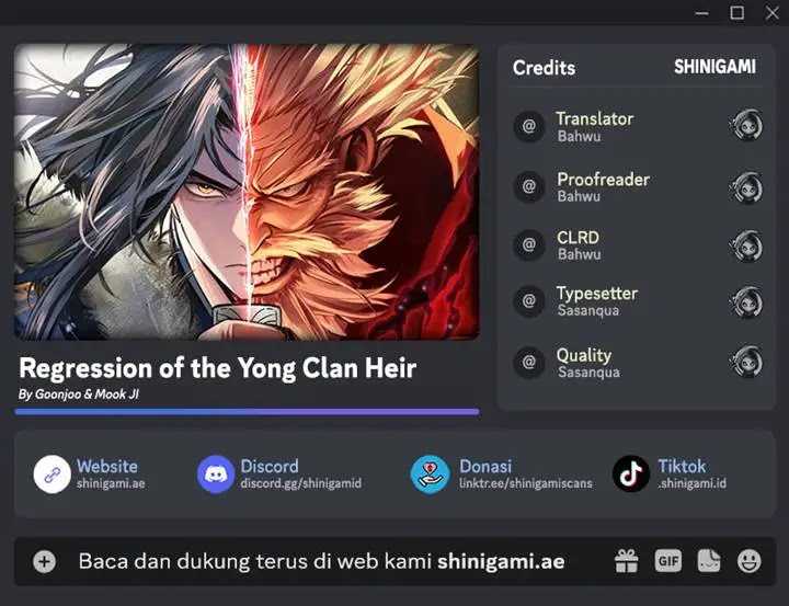 Regression Of The Yong Clan Heir