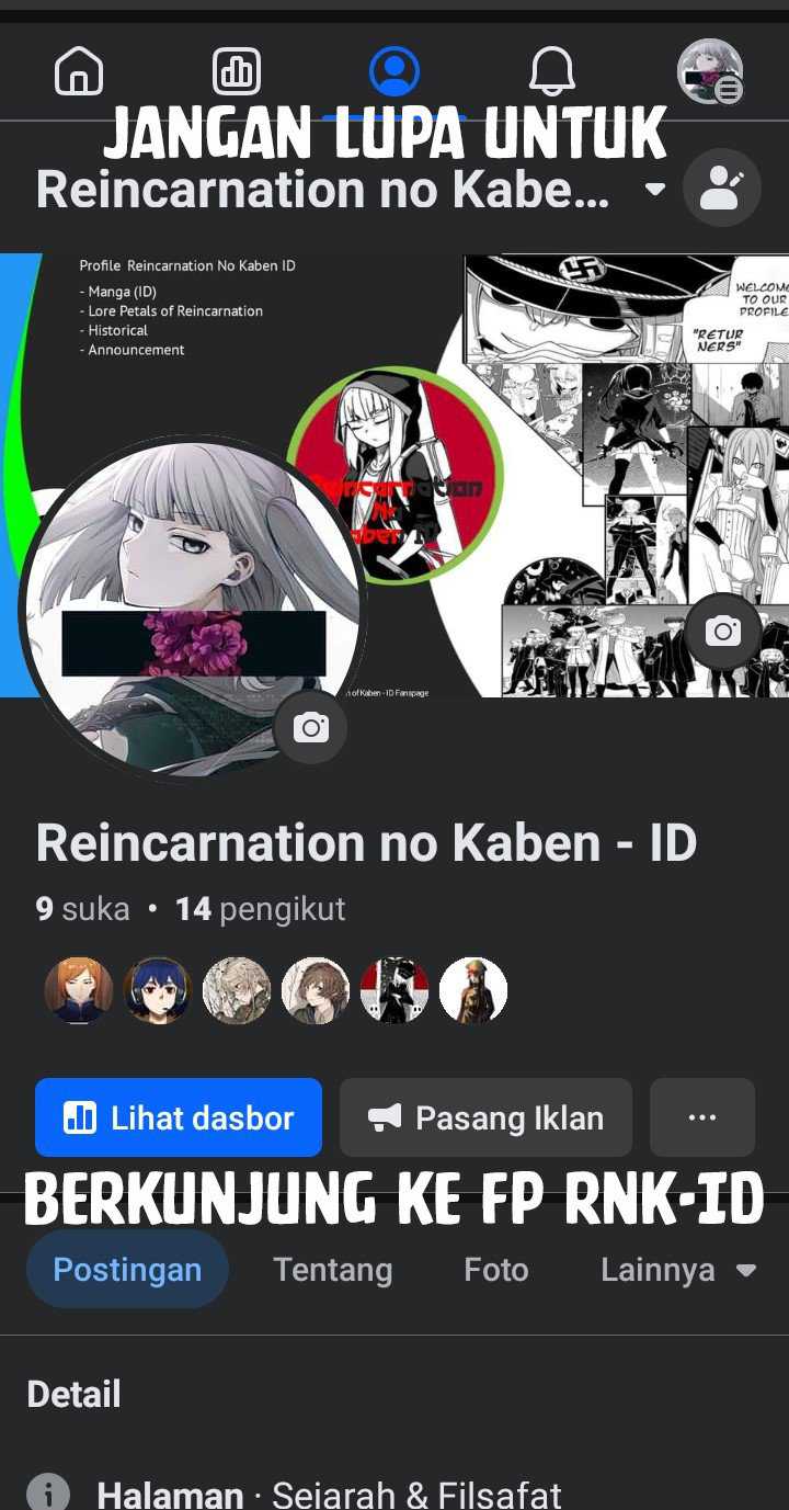 Reincarnation no Kaben Chapter 58